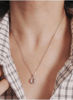 AWNL Love Lock Necklace with Sterling Silver and CZ Diamonds Pendant Gift for Women Girlfriend Wife  - Image 2