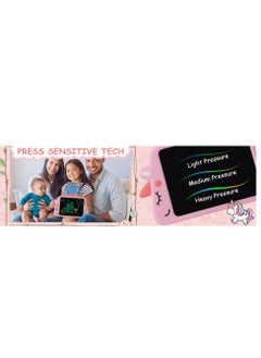 Children's LCD writing board 10 inches colorful drawing board pink unicorn learning education toddler toys gift - pzsku/Z9E6880B3E2521C145974Z/45/_/1709785482/2567f2e0-0d91-4a18-849d-41e24c3a74b8