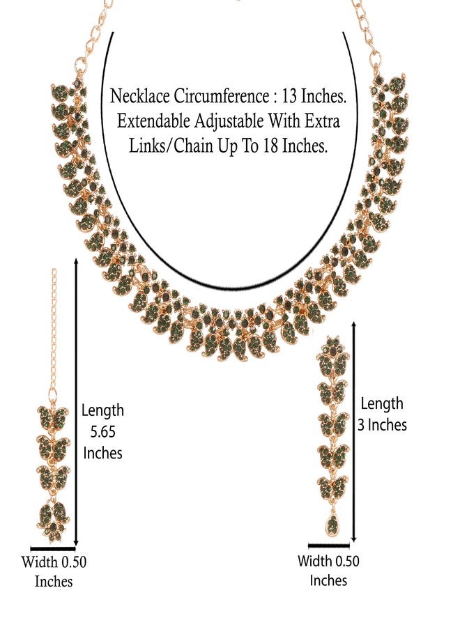 Touchstone Hollywood Glamour Women’s Necklace, Antique Gold or White Tone Paisley Design, Stainless Steel with Rhinestone Diamonds, Not a Gemstone - Image 5