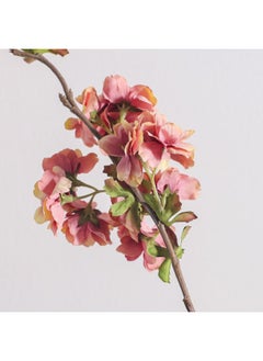 DANUBE HOME Bloomvogue Artificial Cherry Blossom Fake Flowers Real Touch Bouquet for Wedding Party Garden Shop Home Table Centerpiece Decoration 71Cm Pink  - Image 2