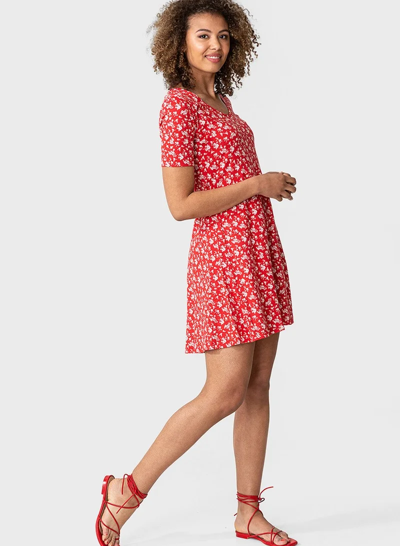 INDISKA Floral Print Dress