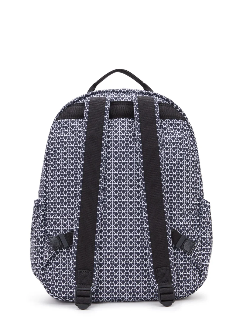 kipling Seoul Large Backpack Signature Print -I6269DD2