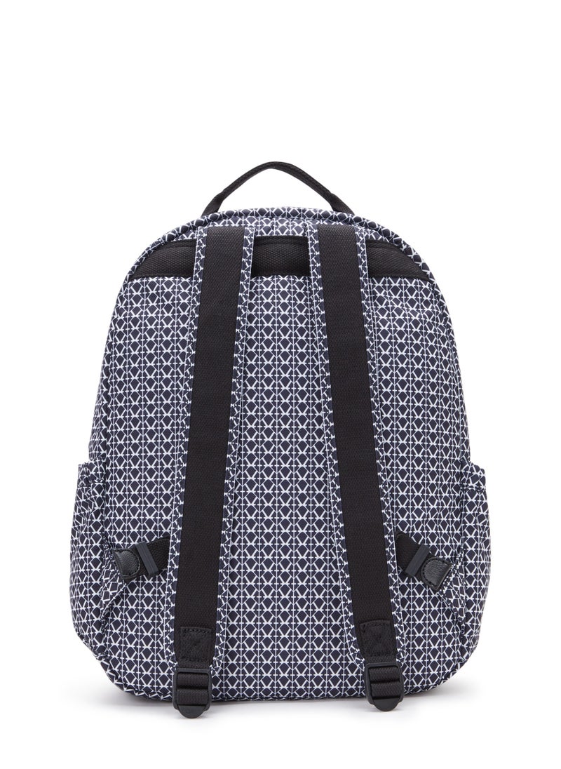 kipling - Seoul Large Backpack Signature Print -I6269DD2 - Image 1