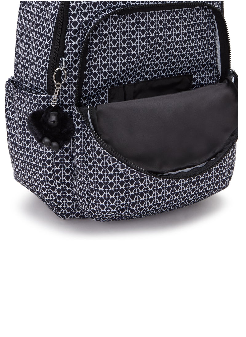 kipling Seoul Large Backpack Signature Print -I6269DD2  - Image 5