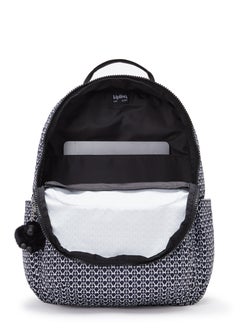 kipling Seoul Large Backpack Signature Print -I6269DD2  - Image 3