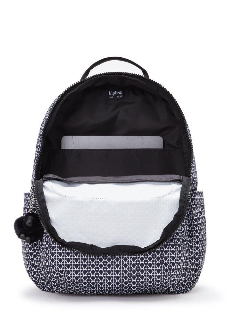 kipling Seoul Large Backpack Signature Print -I6269DD2  - Image 3