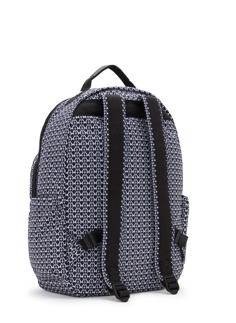 kipling Seoul Large Backpack Signature Print -I6269DD2