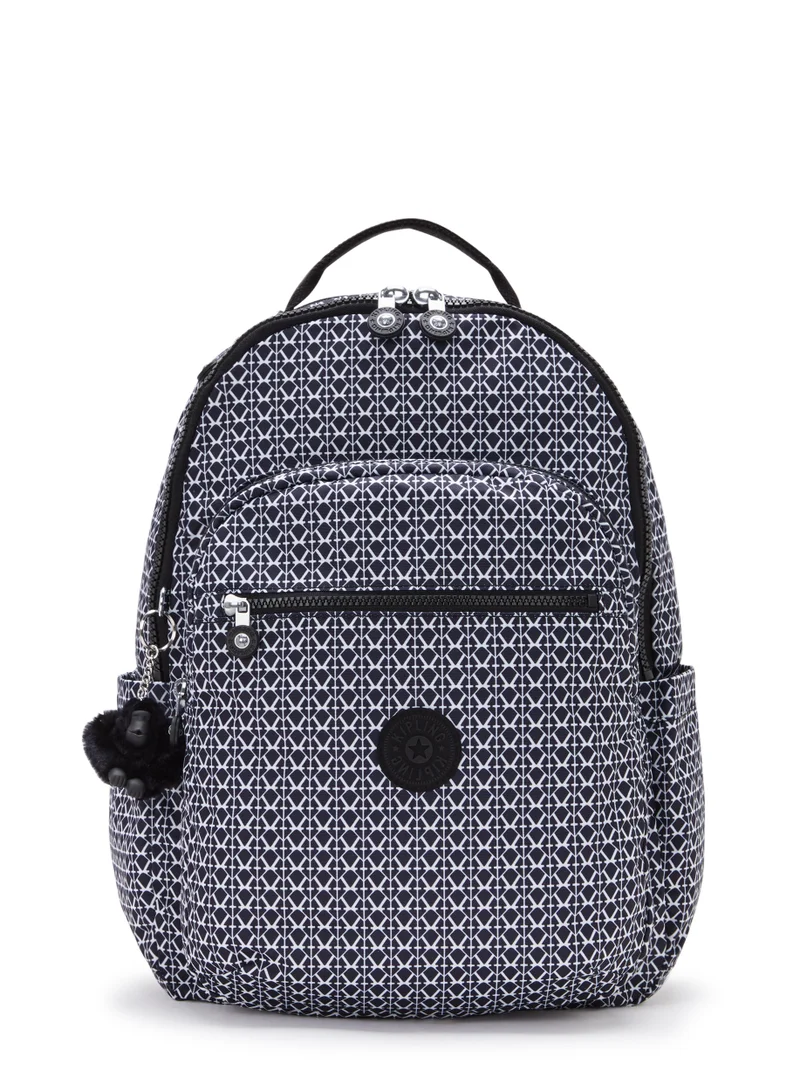 kipling Seoul Large Backpack Signature Print -I6269DD2
