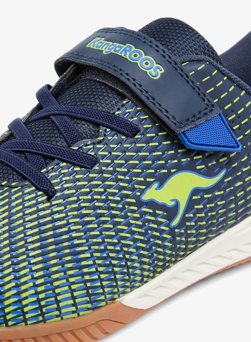 kangaROOS Women's Textured Sports Shoes with Hook and Loop Closure - Image 4