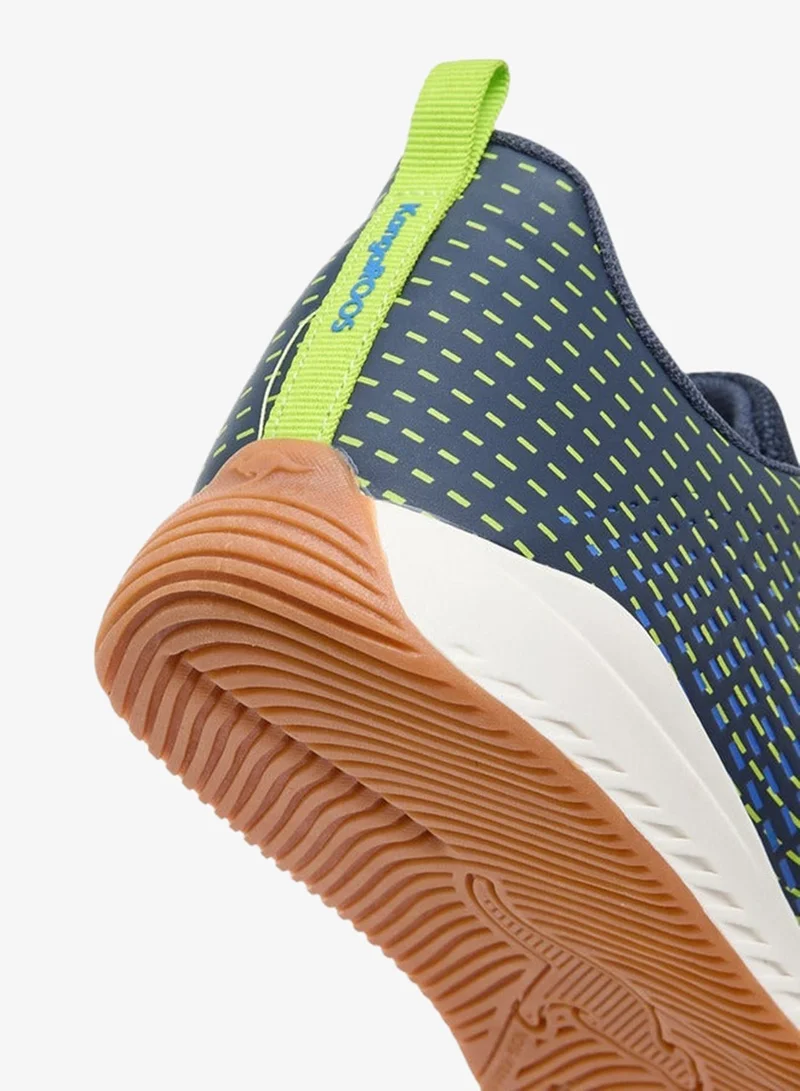 kangaROOS NAVY Women's Textured Sports Shoes with Hook and Loop Closure for Women | Best Price UAE