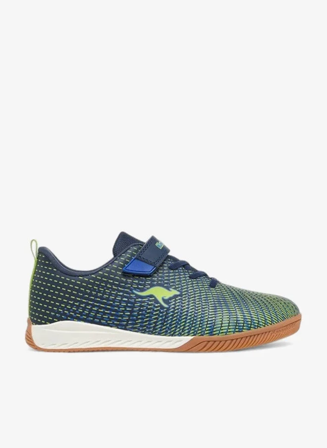 kangaROOS NAVY Women's Textured Sports Shoes with Hook and Loop Closure for Women | Best Price UAE