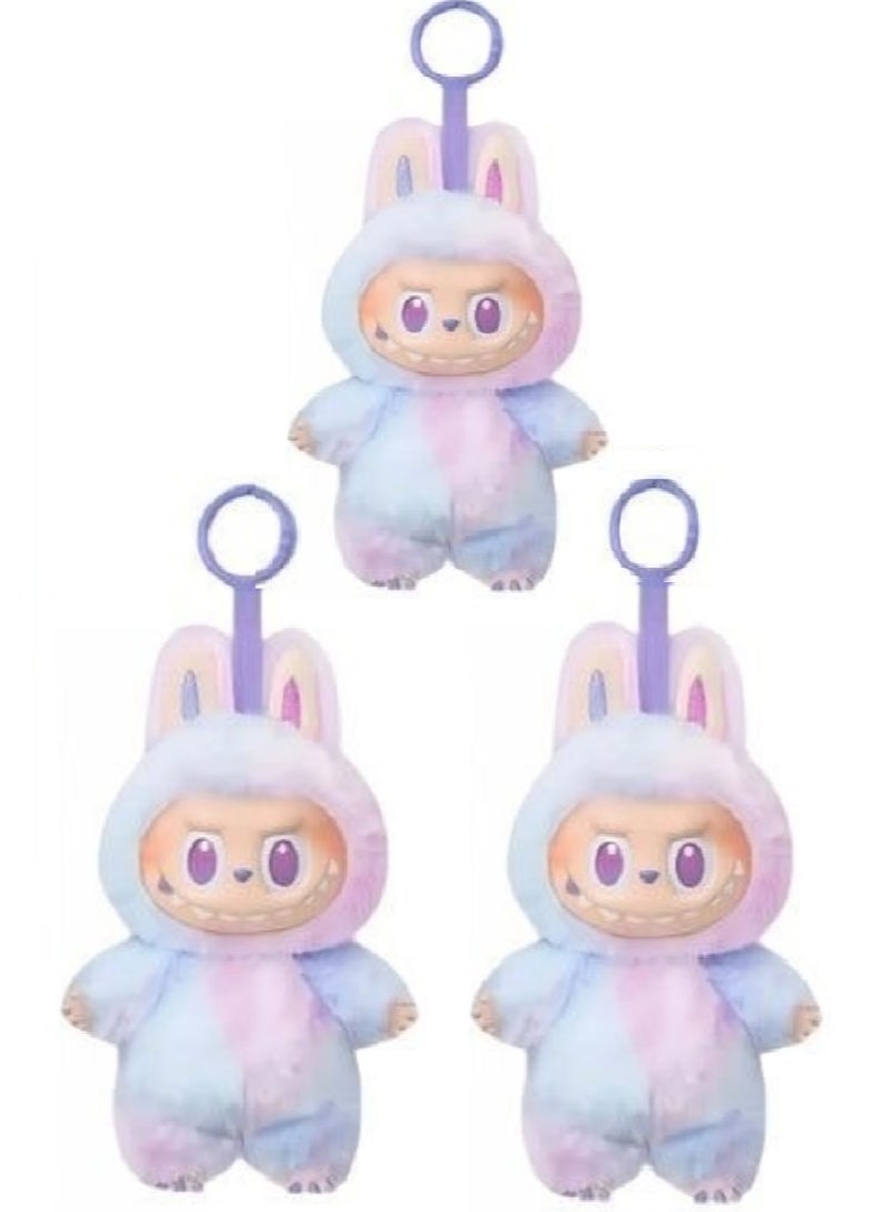 Pop Mart x Bobo & Coco Labubu V3 Monster Doll 16cm Random Color (Surprise Blind Box)Pack Of 3