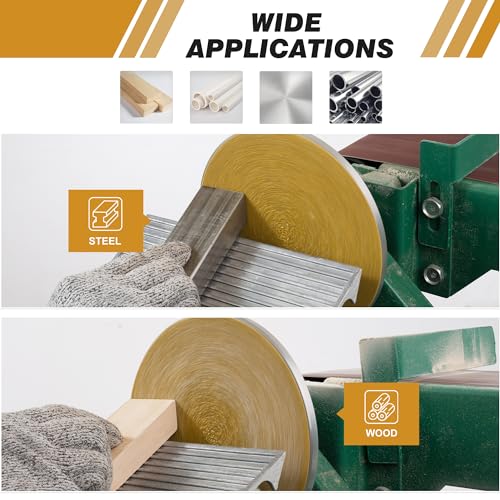 Shawya 50 PCS 6 Inch PSA Sanding Discs 80 Grit Self Adhesive Sticky-Back Sandpaper for DA Sander Finishing Abrasive Sand Paper Woodworking Wood Metal Sanding Disc - Image 5