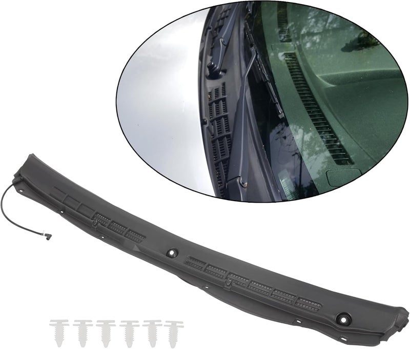 JMTAAT Windshield Cowl Vent Grille Cover Panel for 2004-2012 Chevy Colorado & GMC Canyon - Image 1