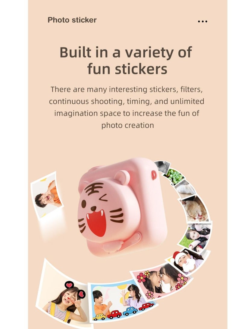 GULFLINK Kids Camera For Girls And Boys Pink - Image 4