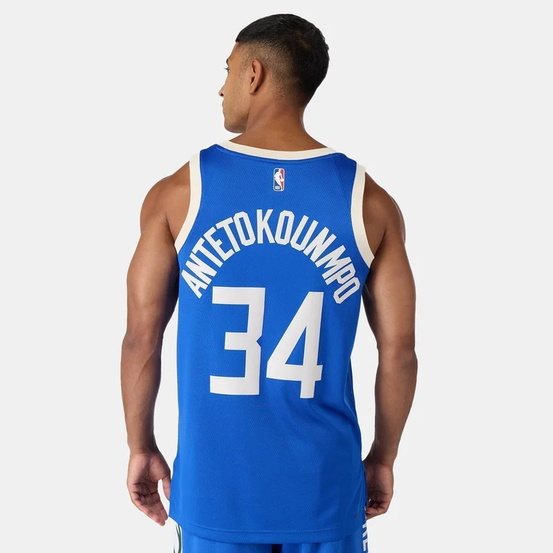 Nike Men's NBA 23/24 Milwaukee Bucks City Edition Swingman Basketball Jersey