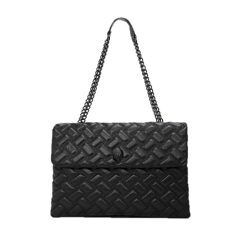 Kurt Geiger Eagle Head Quilted Chain Tote Bag – Large Capacity Shoulder Bag - Image 5