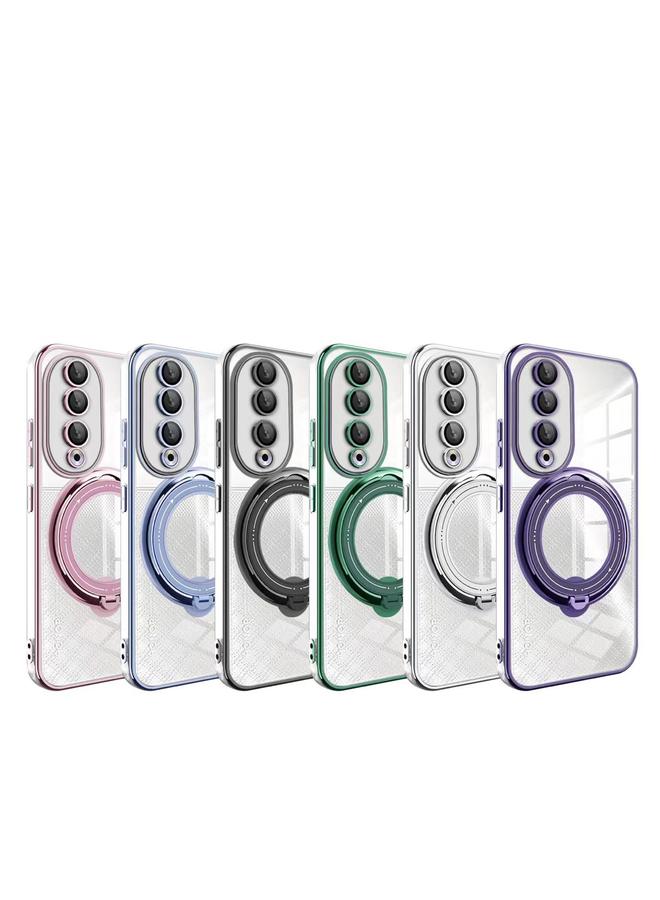 اس-توب جراب لهاتف Honor 90 مع حامل MagSafe دوار من مادة TPU - Image 2