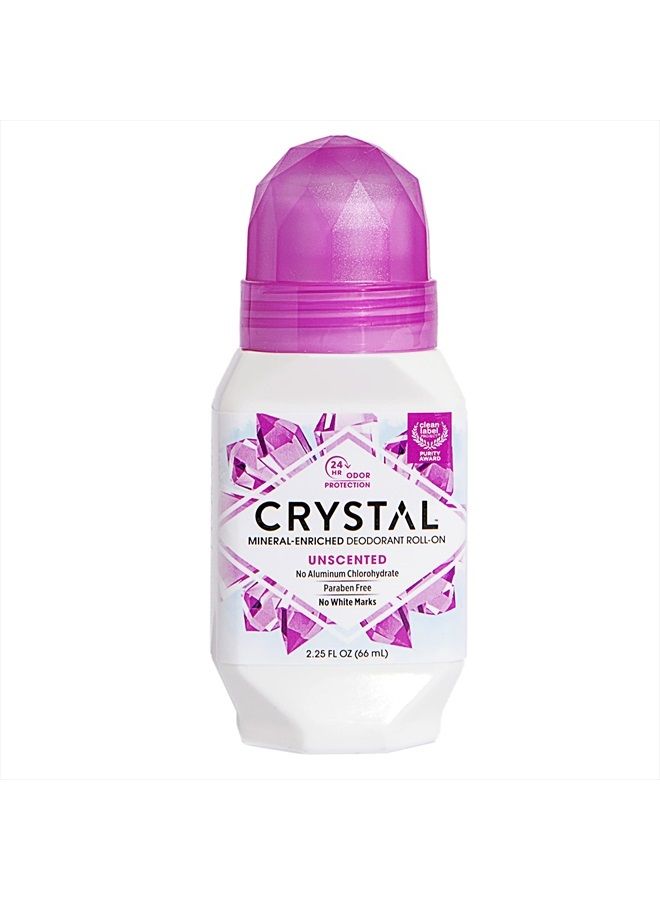CRYSTAL Deodorant Crystal Body Deodorant Roll-On-2.25 oz, 2 pack - Image 1