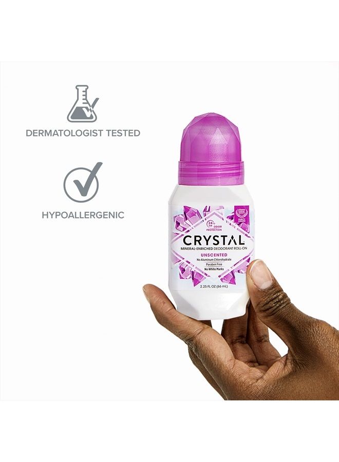 CRYSTAL Deodorant Crystal Body Deodorant Roll-On-2.25 oz, 2 pack - Image 4