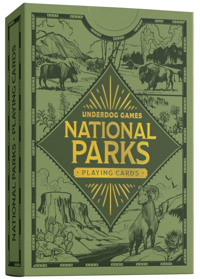 Underdog Games National Parks Themed Playing Cards 52 Pieces of Stunning Custom Art Unique Park for Every Card in The Deck - Image 4