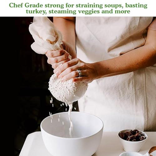 Regency Wraps قماش الجبن الثقيل من ريجنسي رابز، 60 ياردة × 36 بوصة، 100% قطن لتصفية المرق، تبخير الخضروات، صنع الجبن، وأكثر، أبيض - Image 3