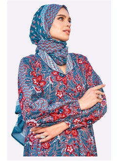 SARA Sara Floral Print Jalabiya  - Image 4