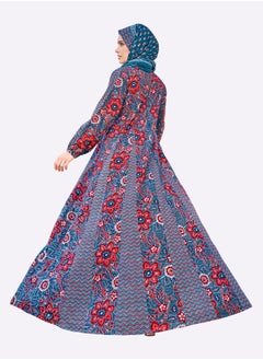 SARA Sara Floral Print Jalabiya  - Image 3