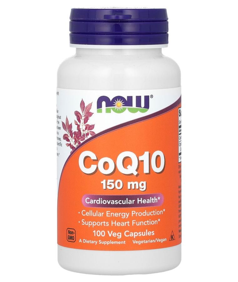 now CoQ10 150 mg 100 Veg Capsules