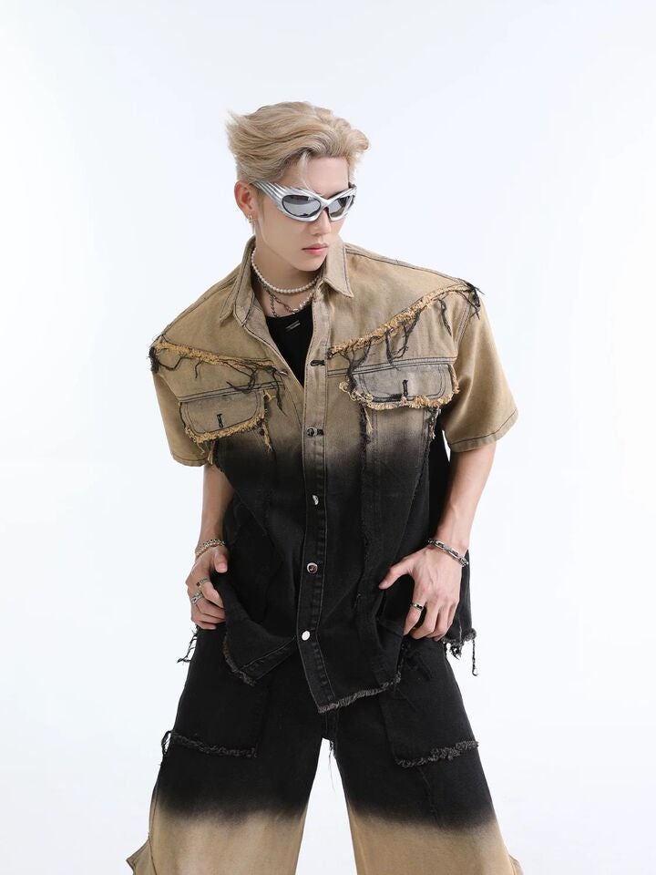 Unisex Classic Denim Jeans Loose Fit Daily Outdoor Wear - Image 1