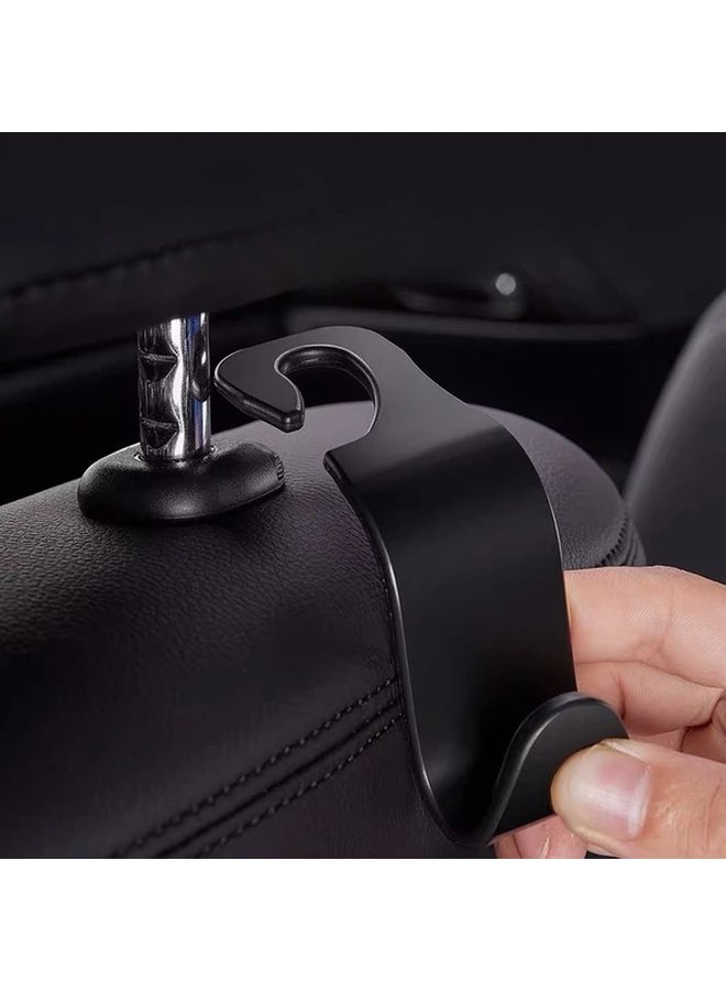 Car Headrest Hooks 4 Head Universal Storage Organizer for Handbags - Image 3
