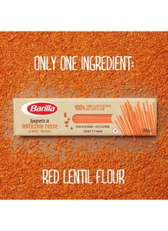 Barilla Barilla Pasta Spaghetti Red Lentil Gluten Free 250g  - Image 4
