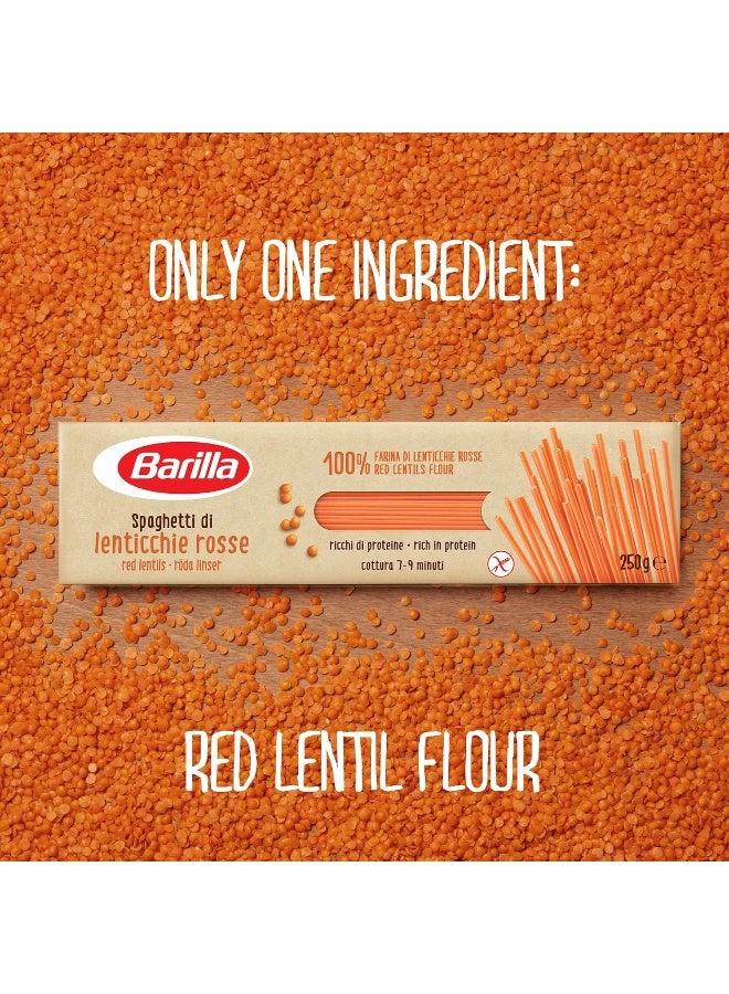 Barilla Barilla Pasta Spaghetti Red Lentil Gluten Free 250g - Image 4