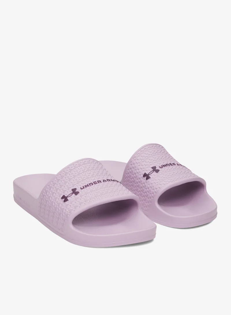 Under Armour Mauve Pink / Mauve Pink / Purple Echo Slide Lite for Women | Best Price UAE