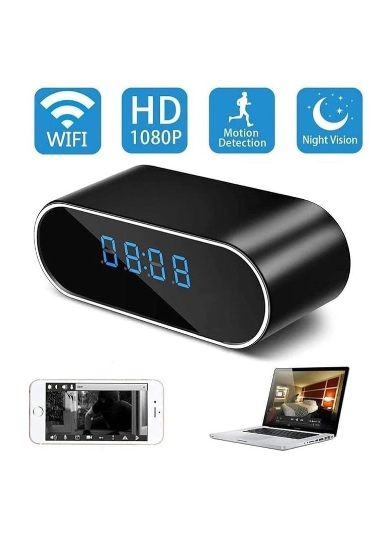 Generic Hidden Camera Clock Hd 1080 Wifi Alarm Clock Camera  - Image 4