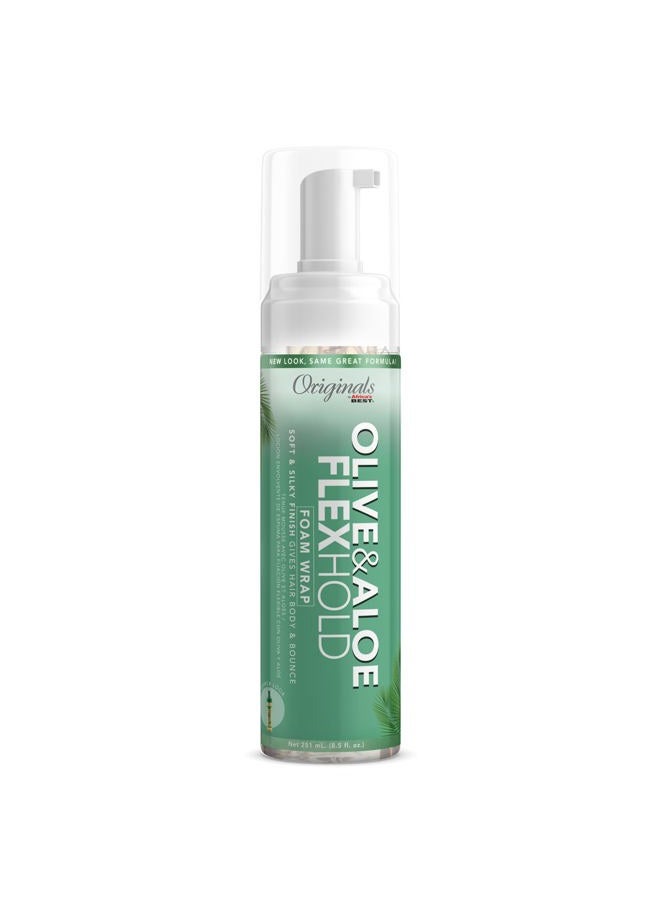 Originals by Africa's Best OrgOlive Oil Foam Wrap Lotion 251ml - Image 1
