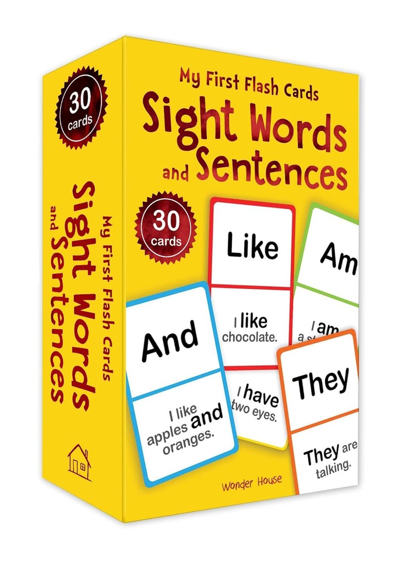 My First Flash Cards: Sight Words and Sentences - Image 2