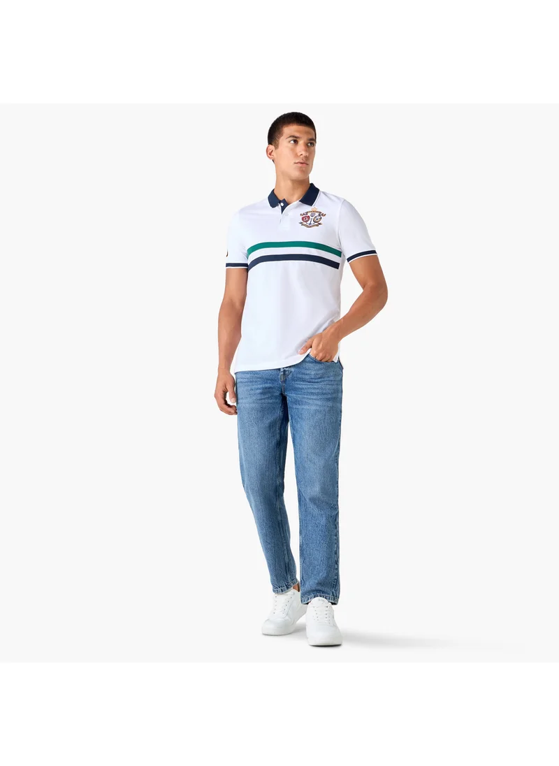 سبلاش فيڤ Embroidered Polo T-shirt