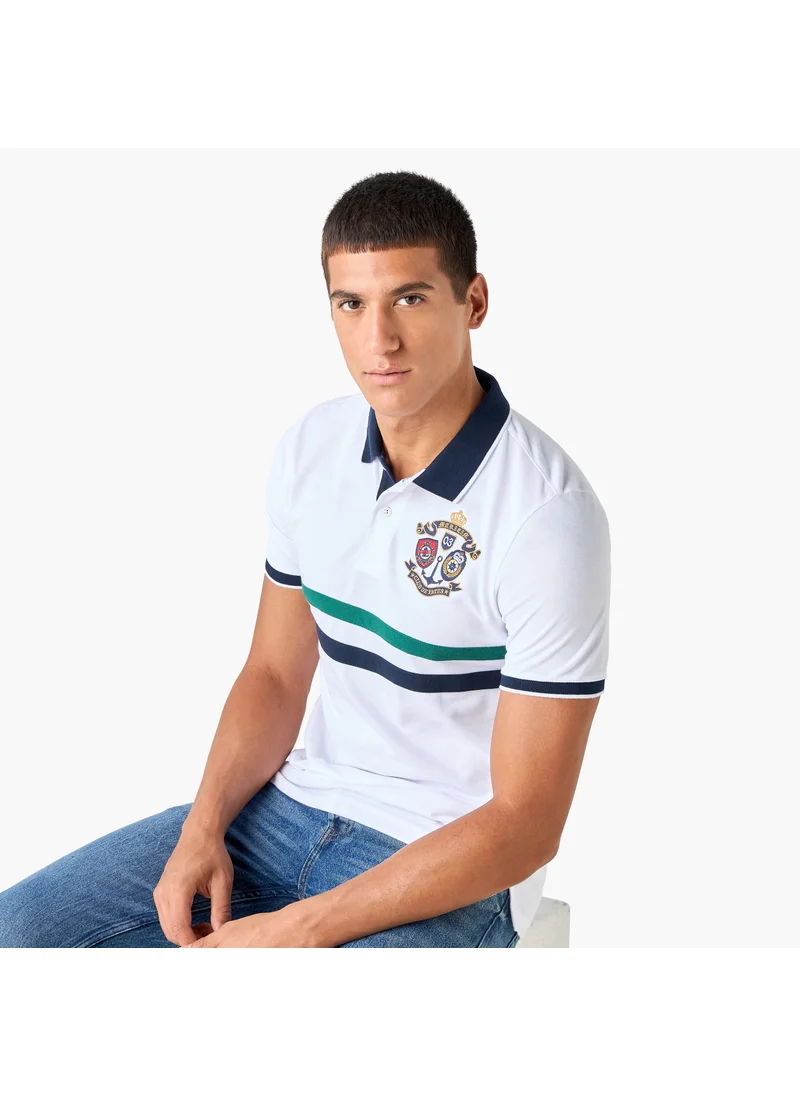 سبلاش فيڤ Embroidered Polo T-shirt