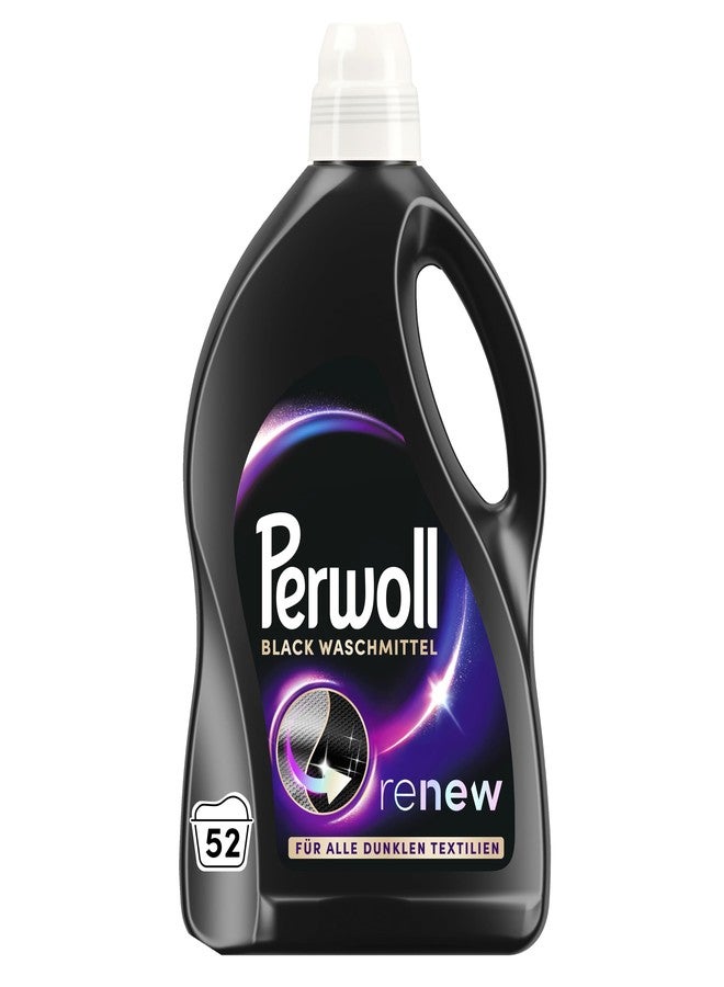Perwoll Renew Black (52 Washes), Detergent For All Dark Colors, Strengthens Fibers and Improves Color - Image 1