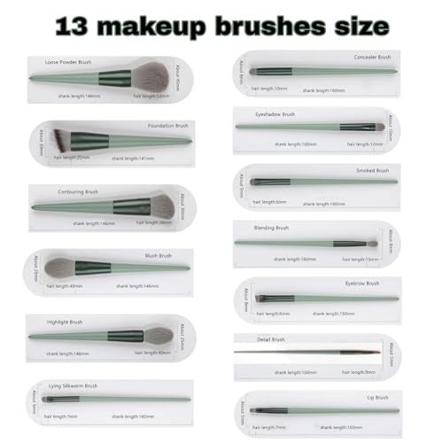 La Venust Luxury 13 Makeup Brush Set – Perfect for Professionals & Beauty Lovers - Image 4