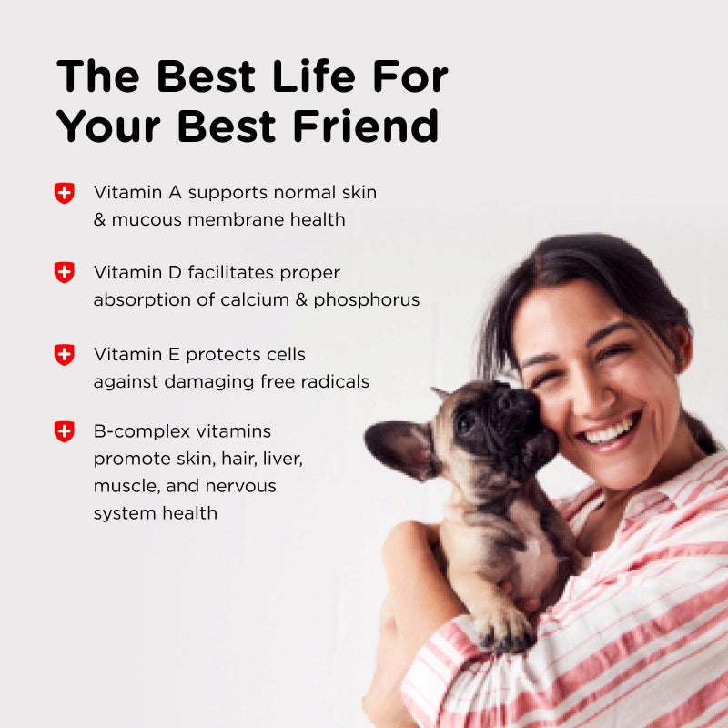 nutri vet Nutri-Vet Puppy-Vite Chewables for Puppies, Dog Supplement, Daily Dog Vitamins & Minerals, Supports Balanced Diet, Pet Multivitamin, Supports Joint, Immune, and Overall Health in Canines, 60 Count - Image 4