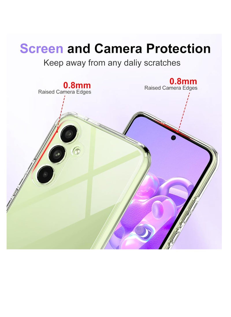 Generic - Crystal Clear Case for Samsung Galaxy A54 5G, Ultra Thin Soft TPU Silicone Protective Case, Anti Yellow, Scratch-Resistant, Shockproof, Stylish Lightweight Case for - Image 1