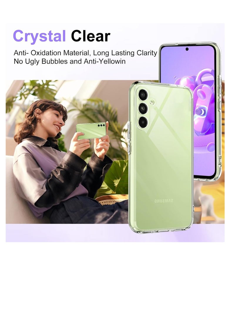 Generic - Crystal Clear Case for Samsung Galaxy A54 5G, Ultra Thin Soft TPU Silicone Protective Case, Anti Yellow, Scratch-Resistant, Shockproof, Stylish Lightweight Case for - Image 1