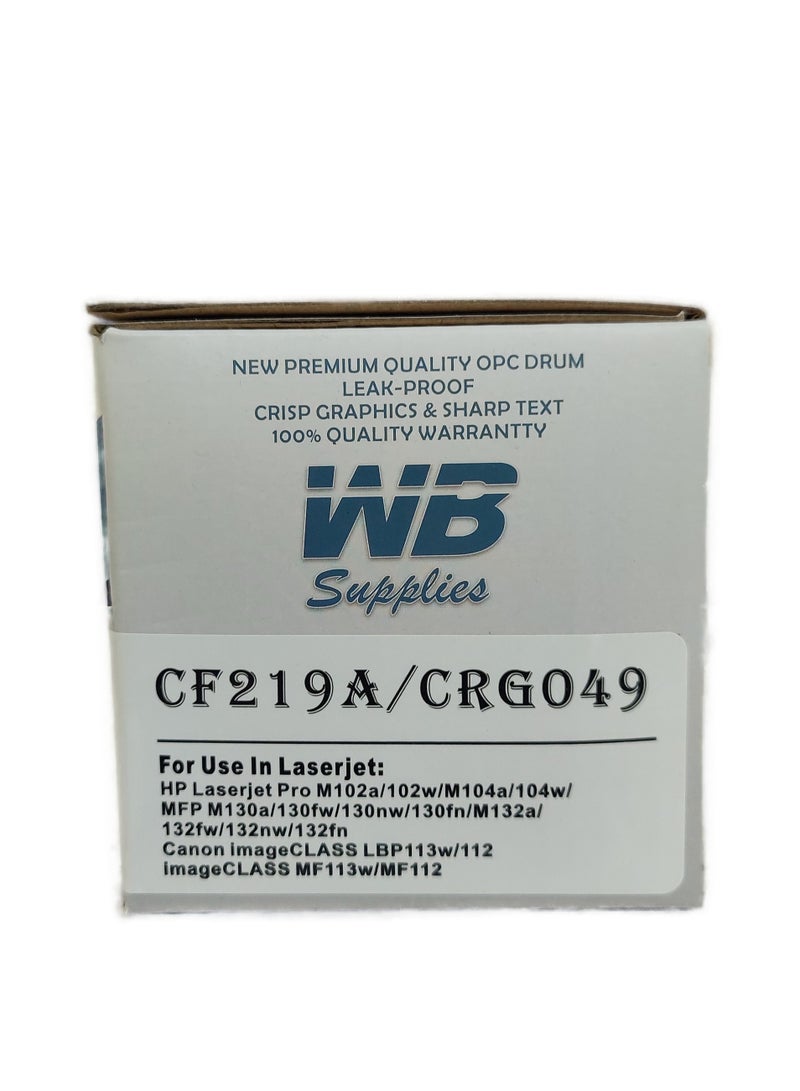 WB Compatible With Laser Drum Cartridge 19A CF219A Replacement For HP Laserjet Pro - M102/M130fn/M120w/M130fw - Image 2