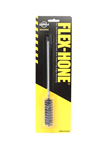Flex-Hone Brush Research BC5832 FLEX-HONE®, 5/8" (16mm) Diameter, 320 Grit, Silicon Carbide, For Mild Steel, Stainless Steel, Cast Iron and Softer Ferrous Materials - Image 1