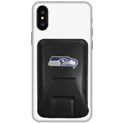 Siskiyou Sports Seattle Seahawks Magnetic Phone Wallet Black One Size - Image 3