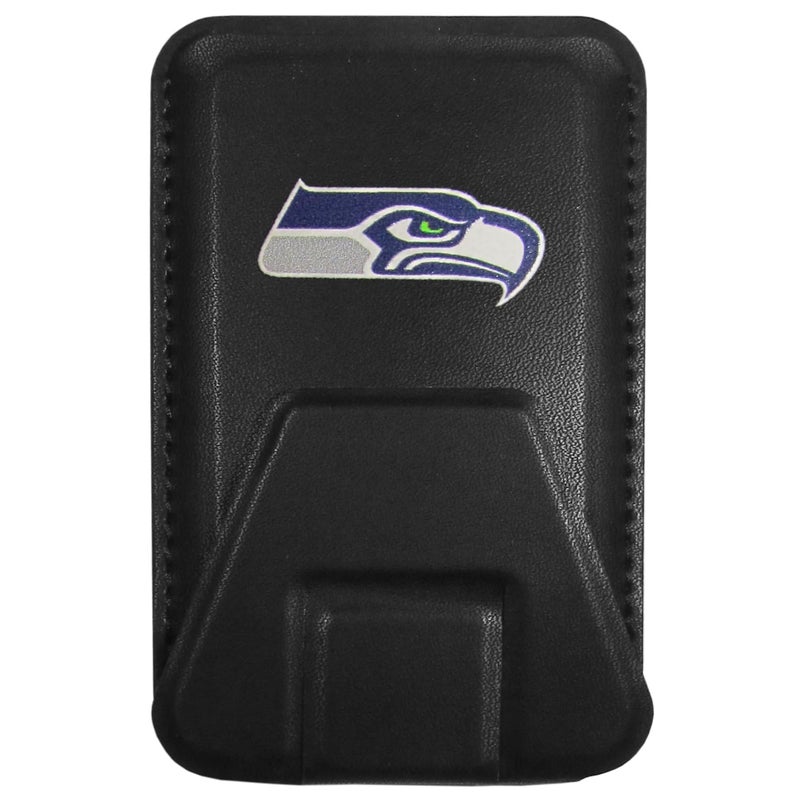 Siskiyou Sports Seattle Seahawks Magnetic Phone Wallet Black One Size - Image 2