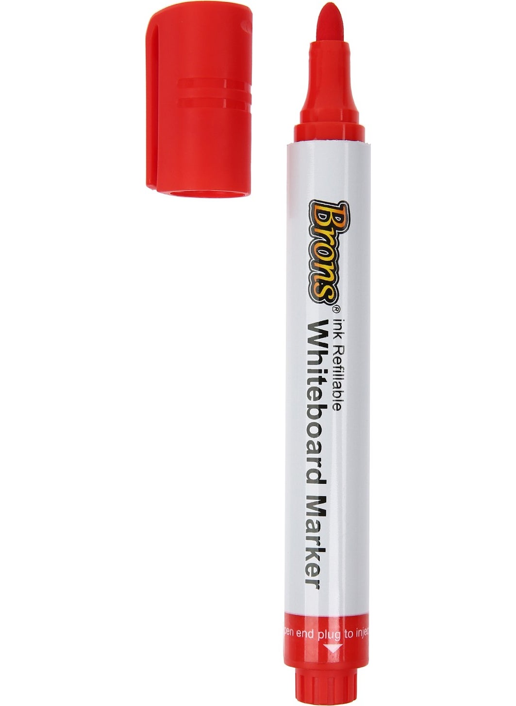 Brons Refillable Whiteboard Marker Set of 4 (BR-991)  - Image 3