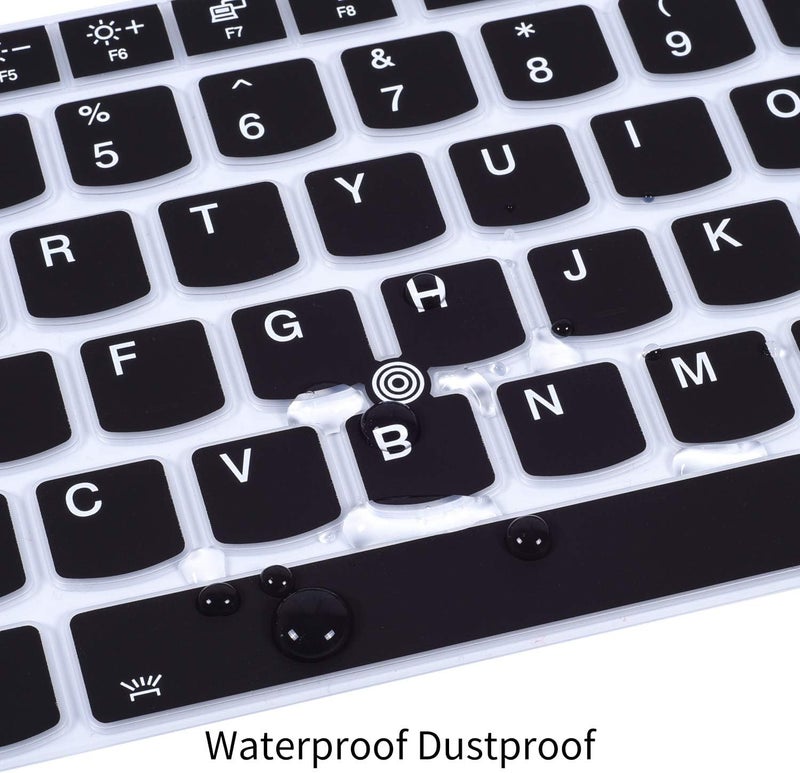 OJOS Keyboard Cover for Lenovo Thinkpad E15, L15, T15, P15, P52, P72, P53, P73, T15 Plus - Black - Image 4